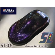 AIKKA SCALLY ILLUSION COLOUR SL06 GREEN RED PURPLE / DIY PAINT / CAR AND MOTOR / 250ML & 500ML / SL 