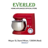 MAYER 5L Stand Mixer, 1300W (Red) [MMSM637]