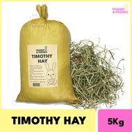 Franny & Friends Timothy Hay 5KG Minibale Bulk Rabbit Hay Guinea Pig Hay Chinchilla Hay High Fiber