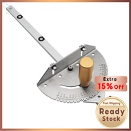 Brass Handle 450mm Miter Gauge or Box Jiont Jig Track Stop Table Saw Router Miter Gauge Saw Assembly Ruler Woodworking Tools