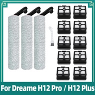 Fit For Dreame H12 Pro / H12 Pro Plus / H12 Dual / M13 Beta Vacuum Cleaner Soft Roller Main Brush He