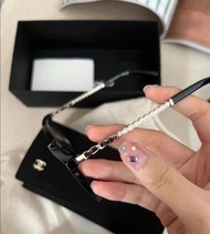 零卡分期 Chanel🤍Ch3441最新款珍珠編織腿 光學眼鏡 可配度數