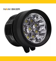 NamBiker - Đèn trợ sáng L9X CREE XML T6 tặng kèm công tắc