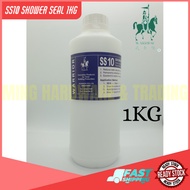 👍1Kg Warrior SS 10 Shower Seal 免砸砖透明渗透防水胶 Waterproof Repellent Transparent Clear No Hacking Tile Toi