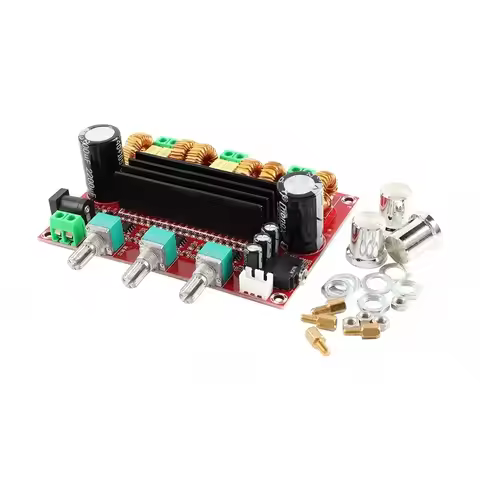 Original, authentic HW-302 2* 50W +100W power 2.1 channel digital power amplifier board module TPA31