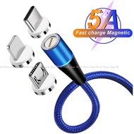 3In1 Magnetic Charging Cable Fast Charging Data Transfer Magnetic Cable For Type-C,Micro Usb,iPhone