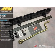 AEM SET FUEL RAIL HONDA CIVIC  FD K20 CD5 INTEGRA EP3 SET FUEL REGULATOR WITH METER