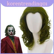 Joker Distinctive Green Wig Ideal For Halloween And Events Clown Cosplay