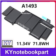 แบตเตอรี่โน้ตบุ๊ค ของแท้ MacBook ORIGINAL 13 14 PRO Retina ME864 ME865 A1502 A1493