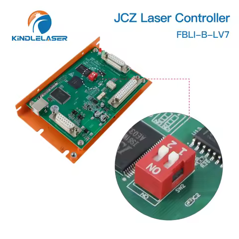 Kindlelaser BJJCZ Controller FBLI-B-LV7 Fiber CO2 UV Laser Card for Making Engraver Machine 1064nm 4