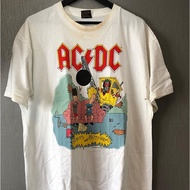 2026 New Style Beavis and Butt Head Cooperate with ACDC Rock Band Men Women Same Style Short Sleeve 
