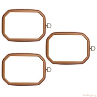 KING 3 Pcs Resin Embroidery Hoop Adjustable Embroidery Frame Decorative Crosses Stitching Hoop for N