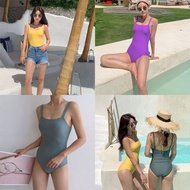 Jenny Peach Swimsuit Women's Bright Colors Sexy Backless Work M-XL VS1