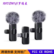 K Lavalier Mike Mobile Phone Live Equipment Lavalier Mini Microphone Outdoor Live Mike