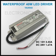 Tauras VF-12040D1300 VF-24040D1300 IP66 IP67 Tauras LED Driver Waterproof 40W LED Driver Tauras Powe