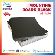 MOUNTING BOARD BLACK (A3/A4)