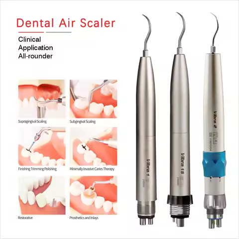 Dental Ultrasonic Air Scaler 2 4 Holes Handpiece Quick Coupler Whiten Teeth Scaling Polishing Cleani