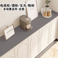 Shoe Cabinet Table Mat Hallway Sideboard Cabinet Mat No-Clean Tablecloth Waterproof Oil-Proof Table Mat Coffee Table TV Cabinet Protective Pad