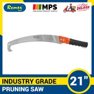 Remax Garden Tree Pruning Saw Gergaji Pokok 580mm Tree Cutting Saw Tree Branches Cutter