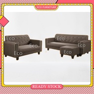 Sofa Baldu / Sofa Kain Sofa 2 Seater 3 Seater Percuma 1 Stool