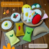 Flannel Market Snacks | Felt Toys