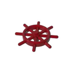 Gobricks GDS-90008 Boat Ship's Wheel with Slotted Pin compatible with lego 4790b Assembles Building 