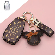 For [Proton] X50 X70 keyless cowhide key cover keychain auto parts