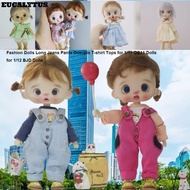 EUCALYTUSS Dolls Long Jeans Pants, Casual Wears 7 Styles Overalls T-shirt Tops, DIY Handmake Kids To