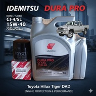Edemizu Diesel Engine Oil 15w-40=7 Liters + Tiger D4d Filter