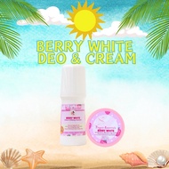 Berry White Underarm Whitening Set (Deodorant & Cream)