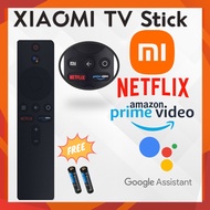 Xiaomi TV Stick for Box S Mi TV 4X Bluetooth Remote TV Google Assistant Netflix Prime Xiaomi TV Box X Mi TV Black Button
