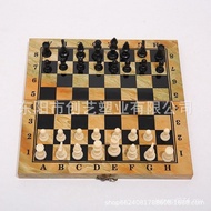 Chess Ches Refined Chessboard International Wooden Foldable International Lacquer Log 3 in 1 Factory