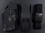 กระเป๋าคาดข้อเท้าแบบถอดได้ Tactic Drop Panel Camo 6354DO GLOCK G17 Tactical Competition Quick Detach