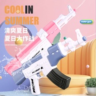 Electric Burst AK47 Water Toy Children Automatic Water Spray High Pressure Strong Range Long Boy Out