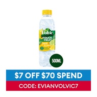 Volvic Touch of Fruit Lemon &amp; Lime Flavoured Mineral Water 500ML