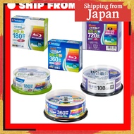 【Direct from Japan】
Verbatim Blu-ray Discs BD-R/BD-RE/BD-R XL 25/50/100GB White Printable Recordable