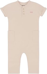 Baby Boys LVN Ss Henley 6ek126 Jumpsuit