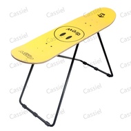 Creative skateboard stool shoe change stool skateboard transformation Personalized Decorations