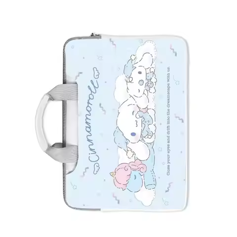 Hello Kitty Cinnamon Roll Laptop Bag Protective Case for Macbook 12 13 14.6 15.6 16 Inch Macbook Air
