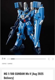 MG Gundam Mk V + G-rework 水貼