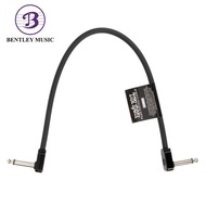 Ernie Ball FLEX Instrument Patch Cable 12 Inch, Single