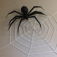 DIY 3D Papercraft A4 Paper Model Decor Kit: Spider