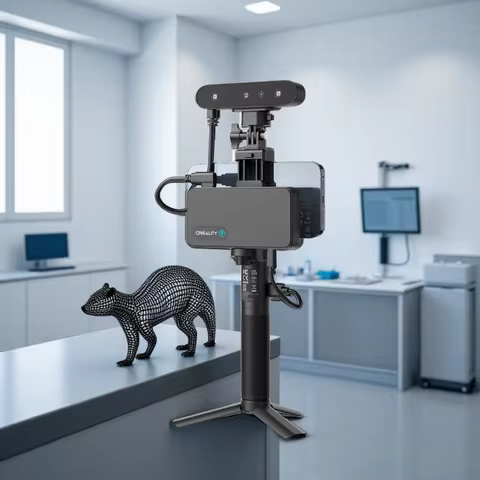 Creality CR-Scan Ferret Pro 3D Scanner Portable Handheld Anti-shake Tracking 0.1mm Accuracy Wireless
