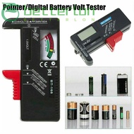 BETTER-LONTIME Battery Volt Tester Test Tool Electricity Tester AAA/C/D/9V/1.5V Digital Voltage Chec