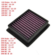 ZC Motorcycle Remodel Air Filter - Motor Boke Intake Cleaner Para Sa Rc125 Rc200 Rc390 RC 125 RC 20