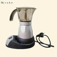 [Devoko] EU Plug Electric Coffee Maker Expresso Machine Italian Moka Stovetop 300ml