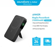 Anker Maggo Power Bank (10k mAh/15W) A1654 | Double Up on Speed | Informative Smart Display | Qi2 Ce