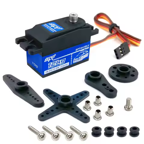 SPT 4412LV 120 12kg Metal Gear Standard Short Body Low Profile Digital Servo RC Car Drift 1:10 1:12 
