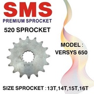 KAWASAKI VERSYS 650 VERSYS650 SPROCKET SMS 520 SPROCKET ( FRONT ) SPROCKET DEPAN