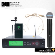 Top quality SLX4 SLX24/BETA58 SLX24/SM58 professional Wireless UHF Microphone Mic System  for  SLX4 microphone